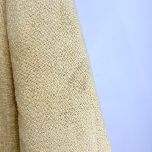 Vintage JAX Sport Vancouver 100% ramie butter yellow summer blazer jacket L - Picture 16 of 16